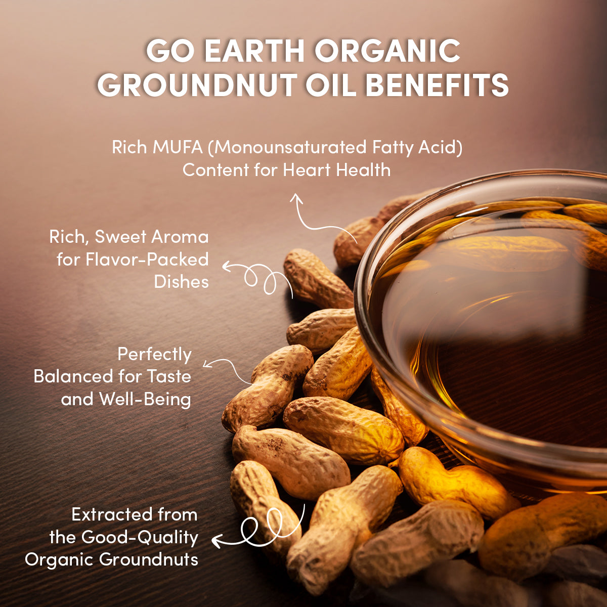 cold pressed groundnut oil