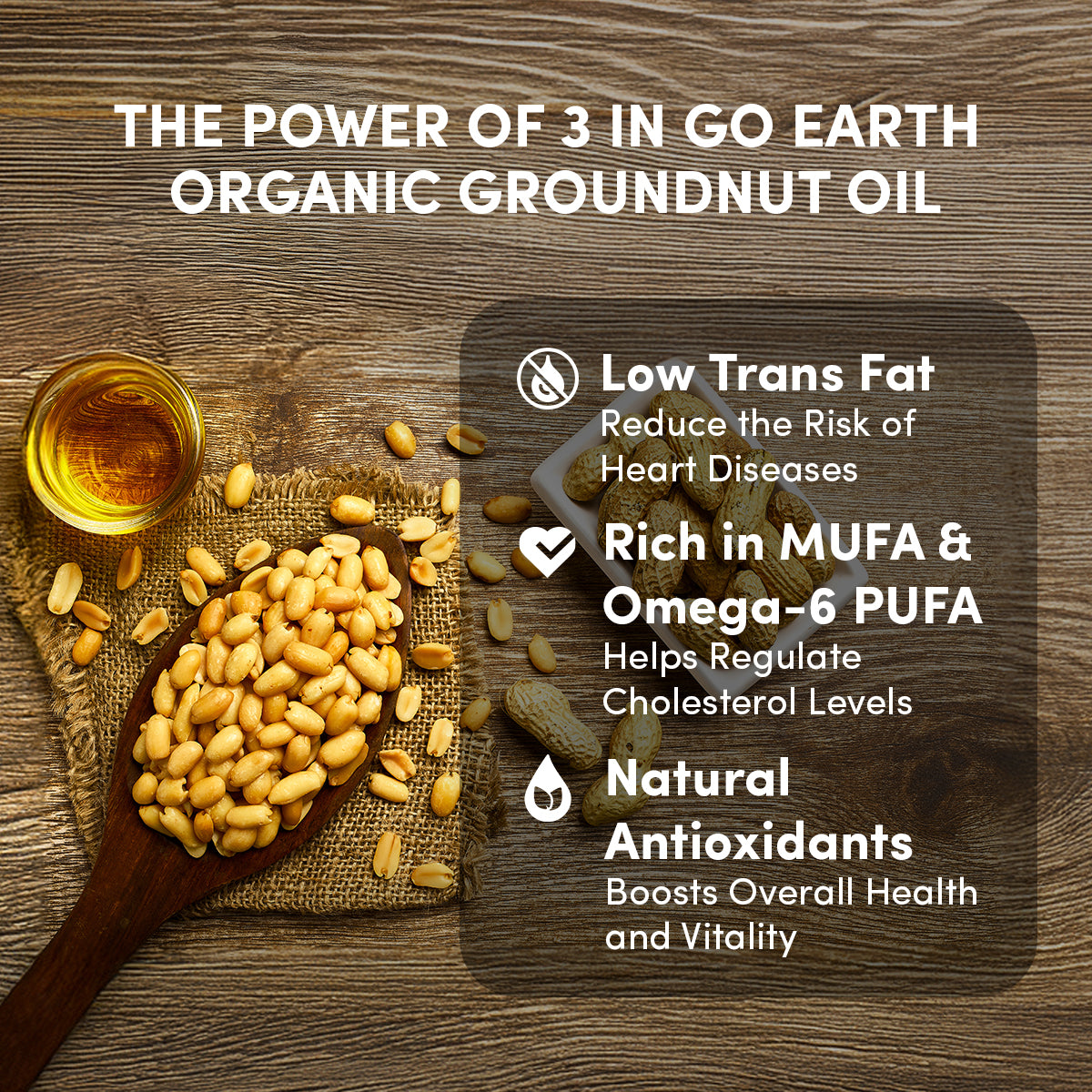 cold pressed groundnut oil