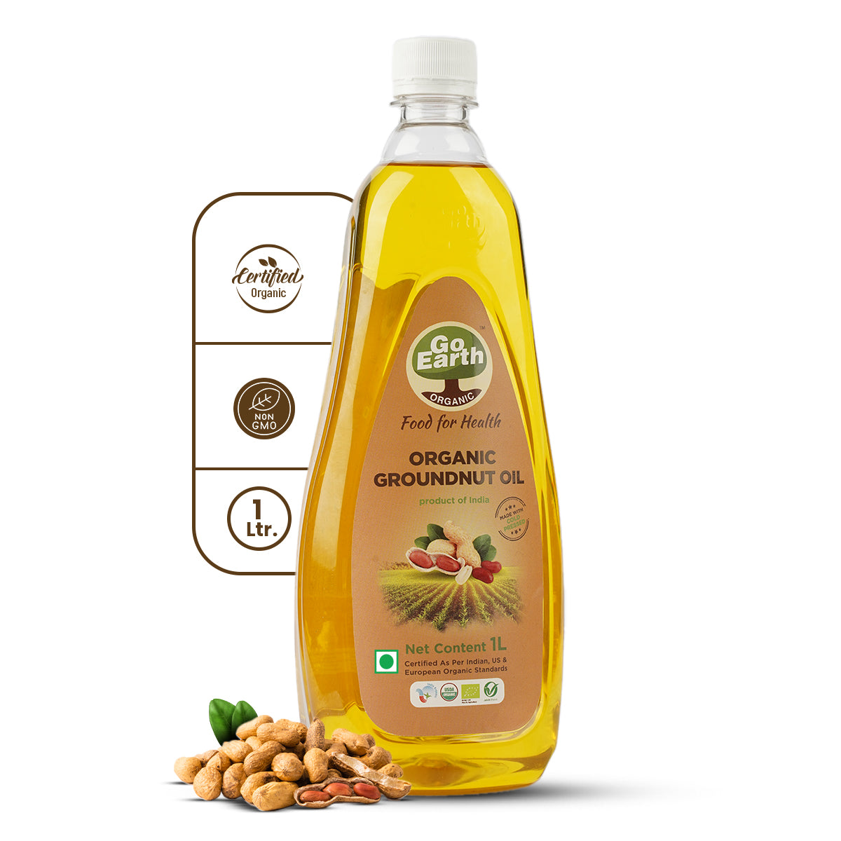 cold pressed groundnut oil