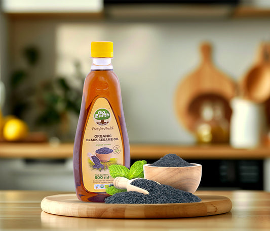 Black Sesame Oil for Cooking