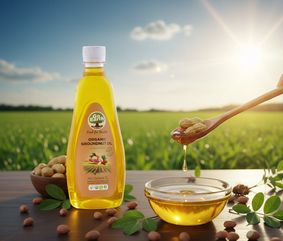 Organic Groundnut Oil India