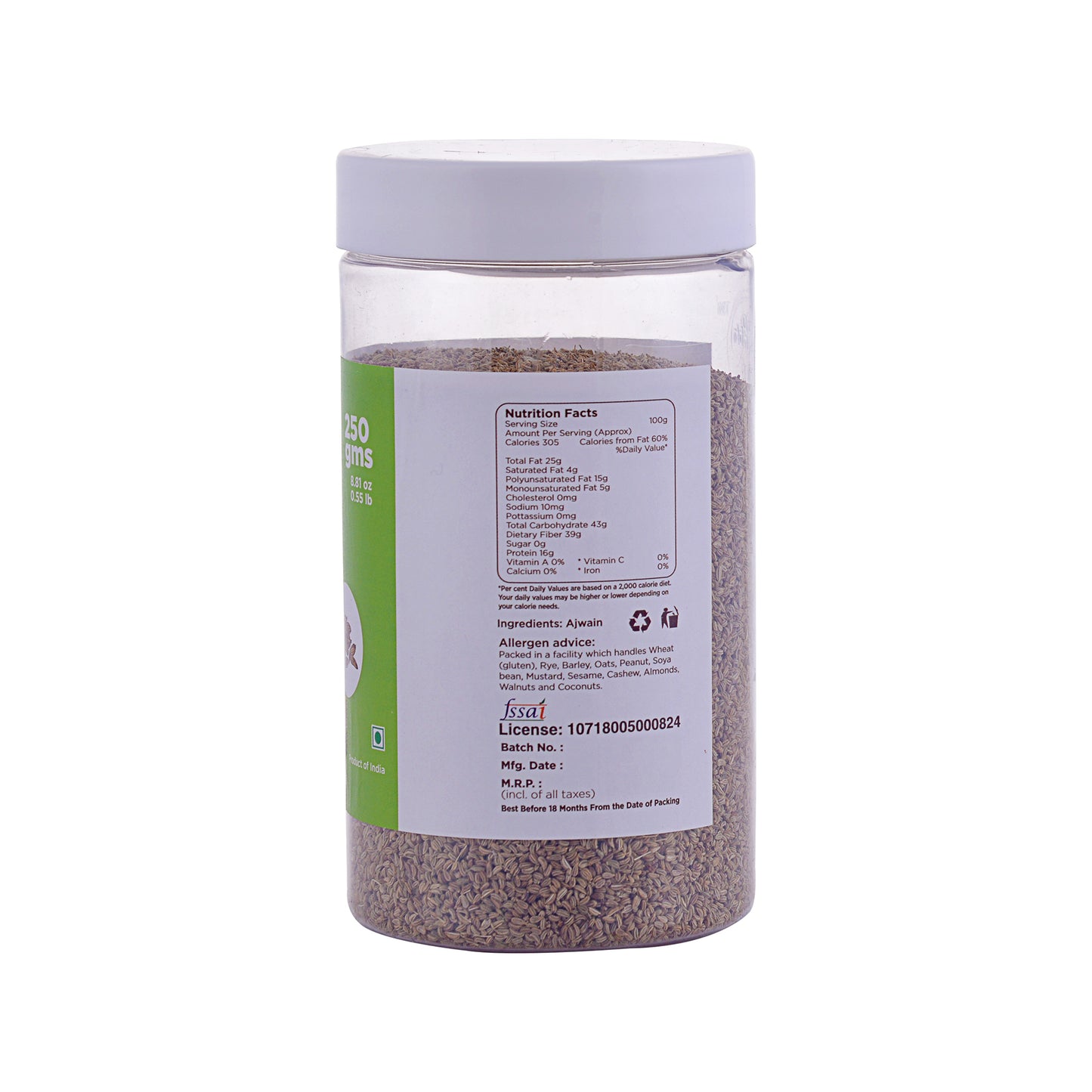 Ajwain Seed /Ajma Whole